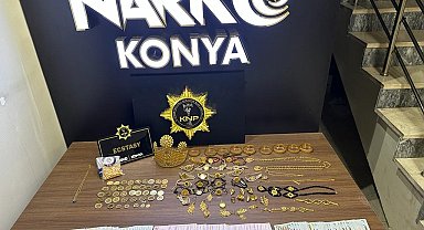 Konya'da uyuşturucu tacirlerine baskın: 6 gözaltı