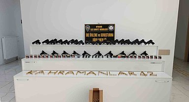 Konya'daki silah kaçakçılığı operasyonunun şüphelisi tutuklandı