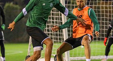 Konyaspor, Adana Demirspor maçı hazırlıklarını sürdürdü