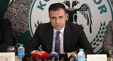 Konyaspor Başkanı Özgökçen'den, 'teknik direktör' açıklaması
