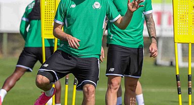 Konyaspor, Hataspor maçı hazırlıklarını sürdürdü