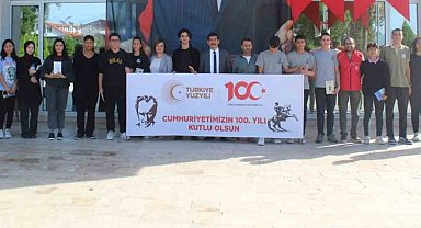 Köyceğiz'de Cumhuriyet konulu bilgi yarışması düzenlendi