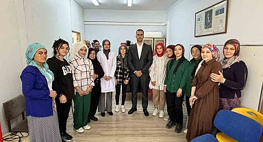 Köyde kuaförlük kursu açıldı