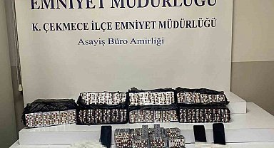 Küçükçekmece'de uyuşturucu operasyonu