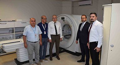 Kuşadası Devlet Hastanesi'nde Yeni Tomografi Cihazı hizmete girdi
