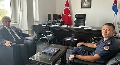 Kuşadası Kaymakamı Keklik, kurum yetkilileri ile görüşmelerine devam ediyor