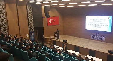 Kütahya Belediyesi personeli dolandırıcılığa karşı bilgilendirildi