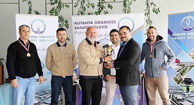 Kütahya OSB firmalar arası tavla turnuvasının şampiyonu belli oldu