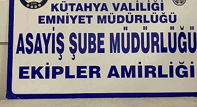 Kütahya'da bir kişinin üzerinde uyuşturucu bulundu