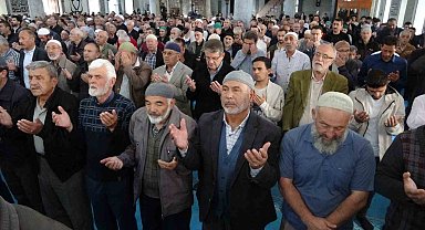 Kütahya'da, hayatını kaybeden Filistinliler için gıyabi cenaze namazı kılındı