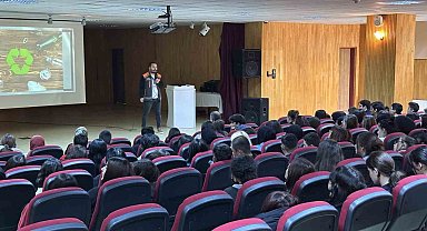 Lise öğrencilerine "Sıfır Atık" semineri