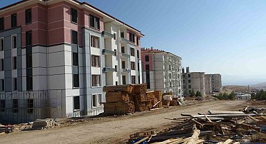 Malatya'daki deprem konutları rekor hızla yükseliyor