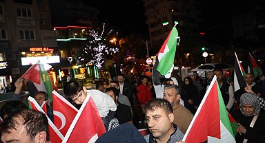 Manisa Filistin için tek yürek oldu