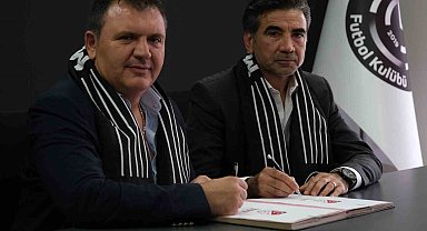 Manisa FK'da Teknik Direktör Osman Özköylü'yle imzalar atıldı