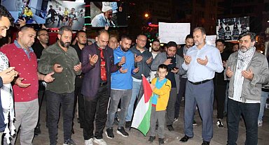 Manisa'daki STK'lardan İsrail protestosu ve boykot çağrısı