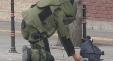 Mardin'de şüpheli çanta paniği