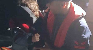 Marmaris'te 16 düzensiz göçmen kurtarıldı