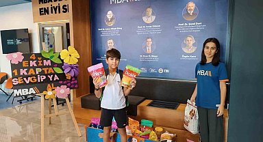 MBA Okulları öğrencilerinden 'Bir Kapta Sevgi Paylaş' kampanyası