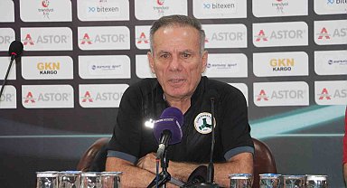 Mehmet Birinci: "1 puan bizim için çok iyi oldu"