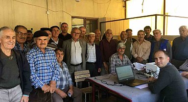 Menteşe Ziraat Odası hizmeti çiftçinin ayağına taşıdı