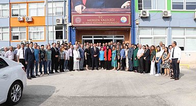 Mersin İl Milli Eğitim Müdürlüğünde devir teslim töreni