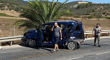 Milas Kemikler mevkiinde zincirleme trafik kazası