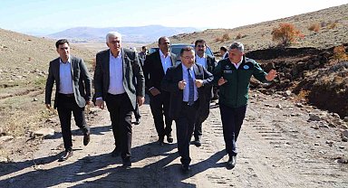 Milletvekili Altınok ve Öz, DSİ projelerini incelediler