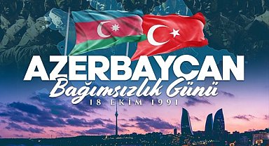 Milli Savunma Bakanlığı, Azerbaycan'ın Bağımsızlık Günü'nü kutladı