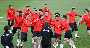 Milliler, Hırvatistan maçı hazırlıklarını sürdürdü