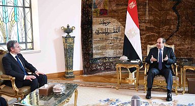 Mısır Cumhurbaşkanı es-Sisi'nin Blinken ile görüşmesinde Yahudiler ile ilgili sözleri dikkat çekti