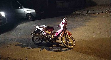 Motosiklet çalan çocuklar polis ekiplerinden kaçamadı