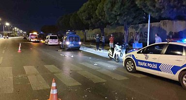 Motosikletli kurye kazada yaşamını yitirdi