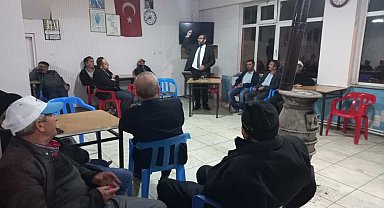 Müftü Akyol'dan köy kahvehanelerinde dini sohbet