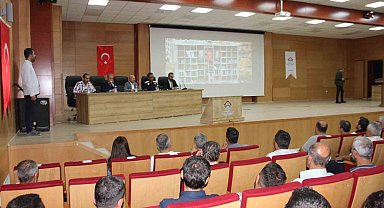 Muhtarlara 'yerinde dönüşüm' anlatıldı