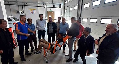 Muhtarlara afet destek eğitimi