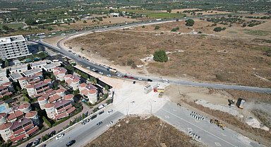 MUOSB Kavşağı'nda çalışmalar sürüyor