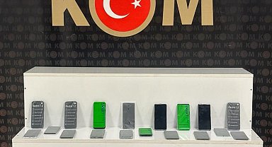 Muş'ta 40 adet gümrük kaçağı cep telefonu ele geçirildi