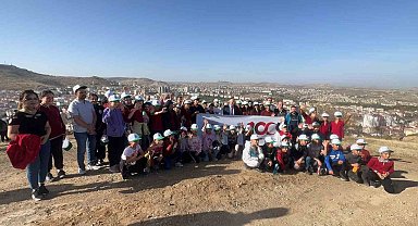 Nevşehir'de 1923 fidan toprakla buluştu