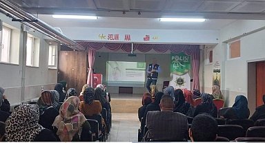 Niğde'de annelere uyuşturucu ile mücadele ve zararları anlatıldı