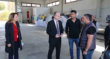 Niğde'de kampüste biriken atıklar döngülsel ekonomiye katkı sağlıyor