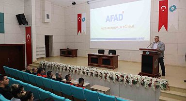 Niğde'de Üniversite Güvenlik Personeline AFAD Tarafından Eğitim Verildi