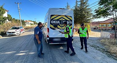 Okul servislerine jandarma denetimi