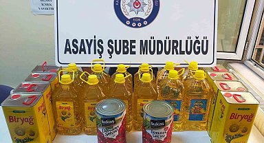 Okulun mutfağından gıda maddeleri çalan şüpheli tutuklandı