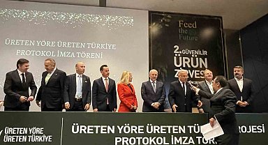Ordu Büyükşehir Belediye Başkanı Mehmet Hilmi Güler "Feed the Future" töreninde ödül aldı