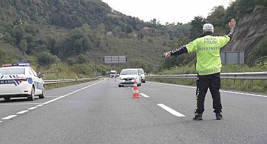 Ordu'da bir haftada yaklaşık 16 bin araç denetlendi