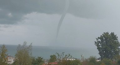 Ordu'da denizde dev hortum oluştu