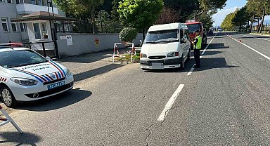 Ordu'da jandarma ekipleri 9 ayda 335 bin araç denetledi