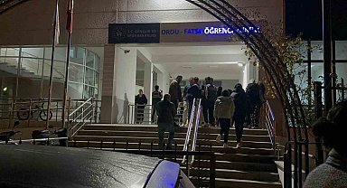 Ordu'da KYK yurdunda asansör halatları koptu, öğrenciler hastaneye kaldırıldı