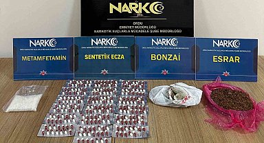 Ordu'da uyuşturucu operasyonlarında 2 tutuklama