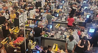 Ordunun uyarısı sonrası İsrail'de halk marketlere akın etti